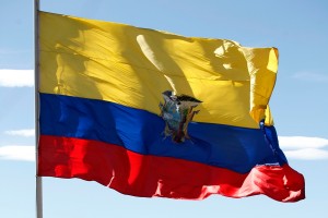 Bandera de Ecuador. Imagen: Presidencia Ecuador. 