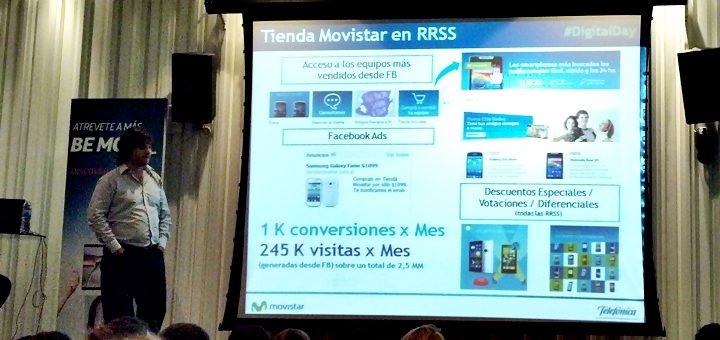 Gustavo Papasergio, social media y web manager para Telefónica y Movistar Argentina