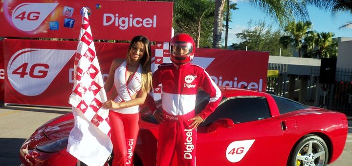 Lanzamiento de HSPA+. Imagen: Digicel.