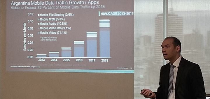 El 52% del tráfico móvil será descargado en redes Wi-Fi en 2018