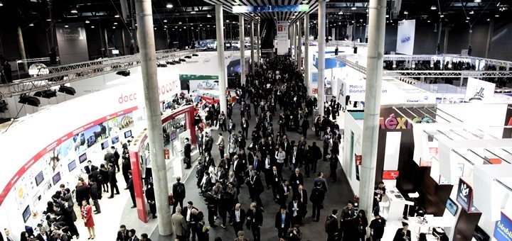 Panorama del Mobile World Congress 2014. Imagen: GSMA.