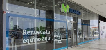 Fachada de tienda en Piura, Movistar Perú. Imagen: Telefónica del Perú