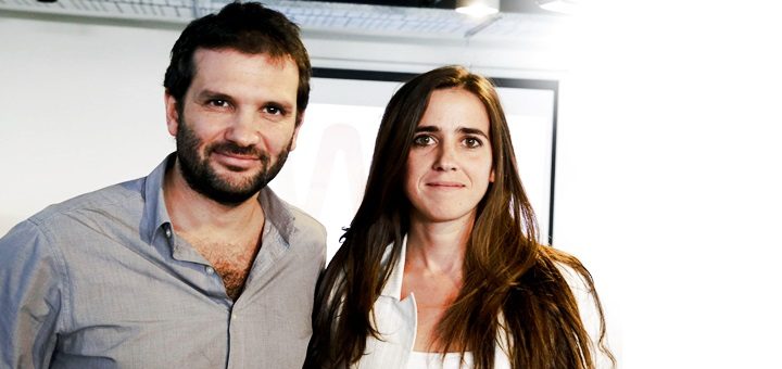 Andrés Saborido, CEO de Wayra España, y Lorena Suárez, country manager de Wayra Argentina. Imagen: Wayra.