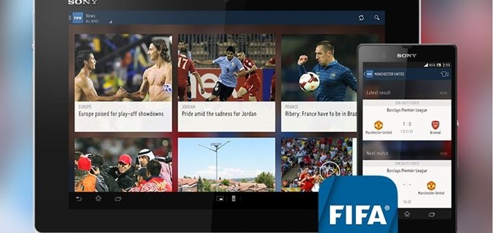 Aplicación oficial de la FIFA. Imagen: FIFA