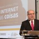 Paulo Bernardo en el seminario internacional Internet de las Cosas. Imagen: Ministerio de las Comunicaciones de Brasil