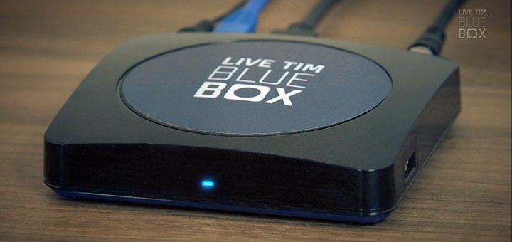 Live TIM Blue Box. Imagen: TIM.