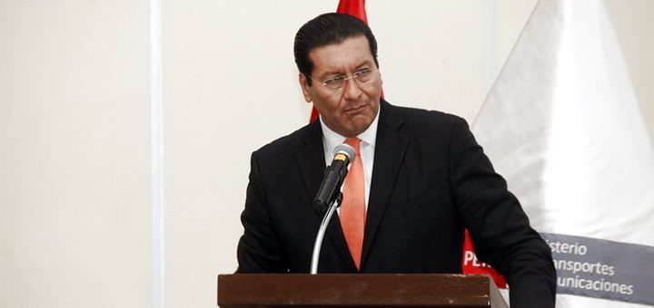 Ministro de Transportes y Comunicaciones, Carlos Paredes. Imagen: archivo MTC.