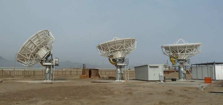 Estación Terrena de O3B en Perú. Imagen: O3B Networks