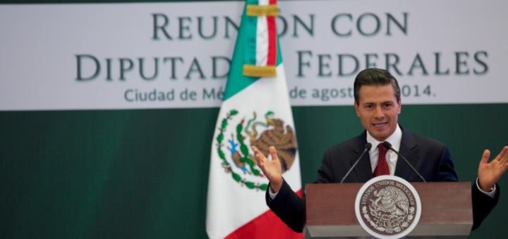 Presidente Enrique Peña Nieto. Imagen: Presidencia México