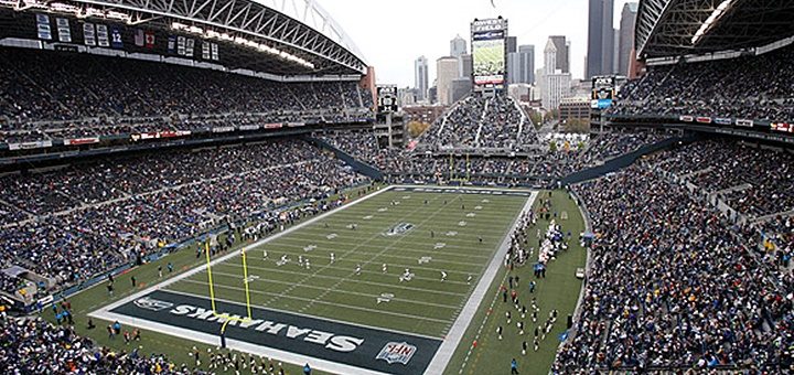Estadio CenturyLink. Imagen: Extreme Networks