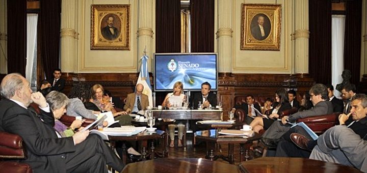 Comisión de Medios de Comunicación, Sistemas y Libertad de Expresión del Senado. Imagen: Secom