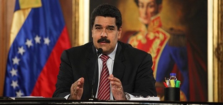 El Presidente Nicolás Maduro anuncia la asignación de espectro para servicios 4G. Imagen: Conatel