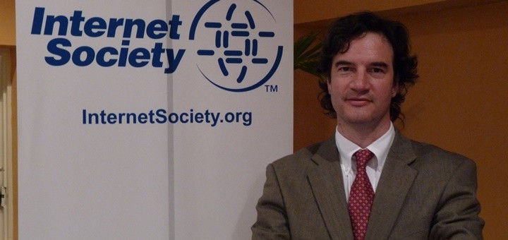 Christian O Flaherty, Regional Development Manager de Internet Society. Imagen: ISOC