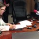 Gisella Kopper, ministra de Ciencia, Tecnología y Telecomunicaciones en la firma del nuevo Sistema Integrado de Compras Públicas. Imagen: Micitt