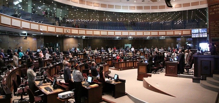 Asamblea Nacional de Ecuador. Imagen: Asamblea Nacional.