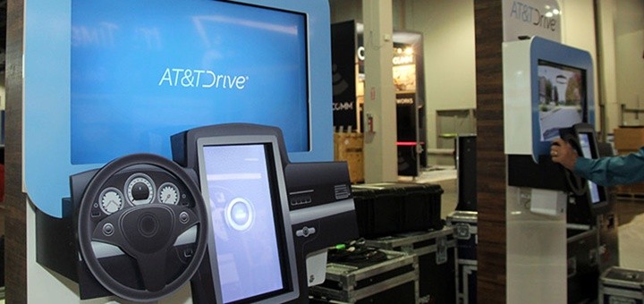 AT&T Drive en Super Mobility Week. Imagen: AT&T