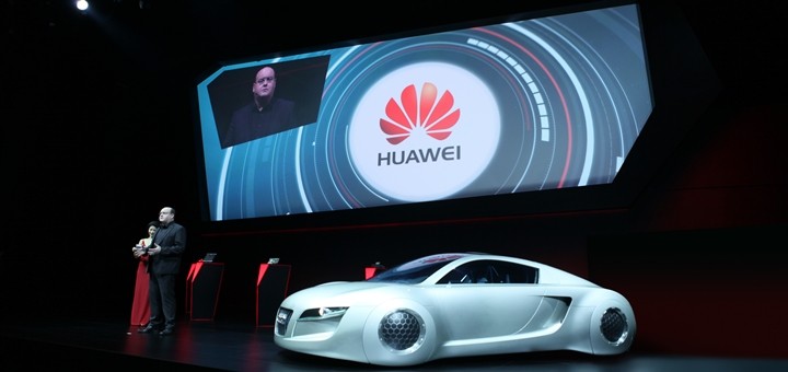 Huawei presentó una solución LTE para vehículos Audi