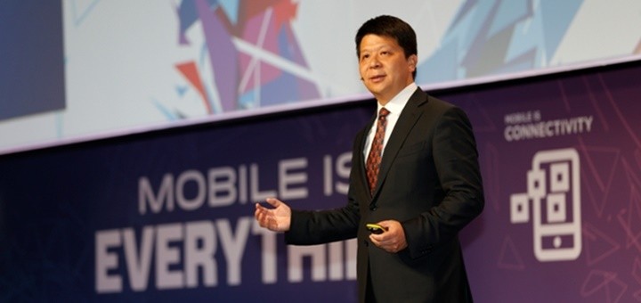 Guo Ping, deputy Chairman & CEO de Huawei. Imagen: Huawei
