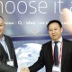 Michael Duncan, director general de la Unidad de Consumo de Telefónica y Haixu Ma, presidente de Red Central de Huawei. Imagen: Telefónica