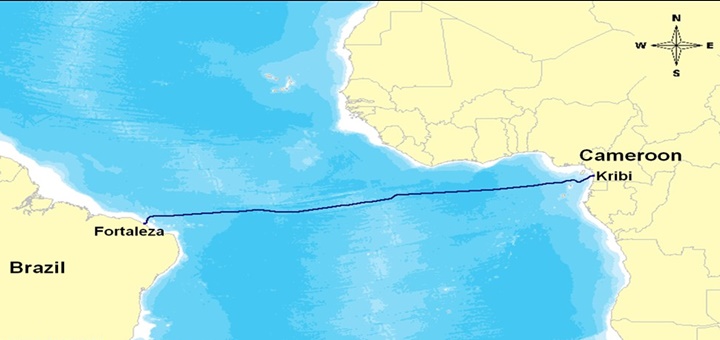 Cable submarino que conectará Brasil y Camerún entrará en servicio ...