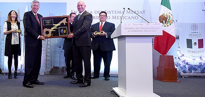 El gobierno federal toma el control operativo del sistema satelital MexSat. Imagen: SCT.