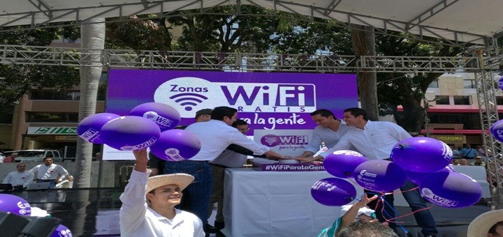 "Zonas Wifi Gratis para la gente". Imagen: Mintic.
