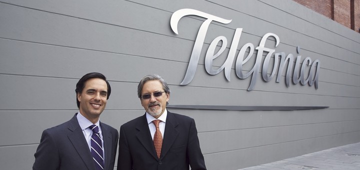 Alfonso Gómez Palacio (izquierda) y Ariel Portón (derecha). Imagen: Prensa Telefónica/Flickr.