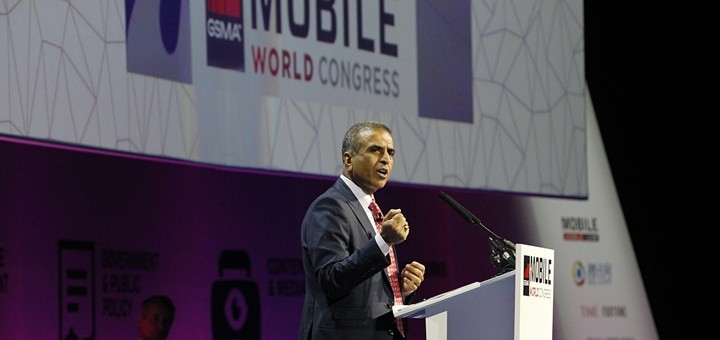 Sunil Bharti Mittal, presidente de Bharti Enterprises y GSMA. Imagen: GSMA