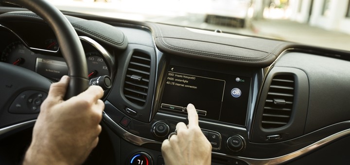 Auto conectado. Imagen: Telefónica.