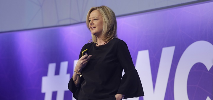 Allison Kirkby, CEO de Tele2. Imagen: GSMA