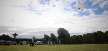 Las pruebas se realizaron en la Estación Terrena de Balcarce. Imagen: Movistar.