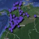 Puntos Wi-Fi instalados por el Mintic en Colombia. Imagen: Mintic.