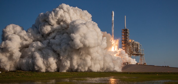 Lanzamiento del SES-10. Imagen: SES