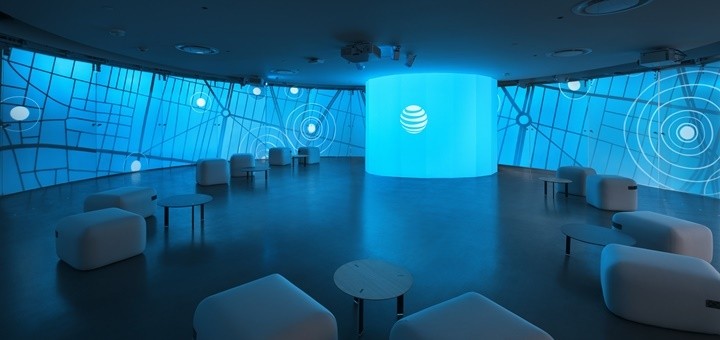 Centro de Experiencia Empresarial de AT&T. Imagen: AT&T.