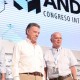 El Presidente Juan Manuel Santos en Andicom 2017. Imagen: Mintic