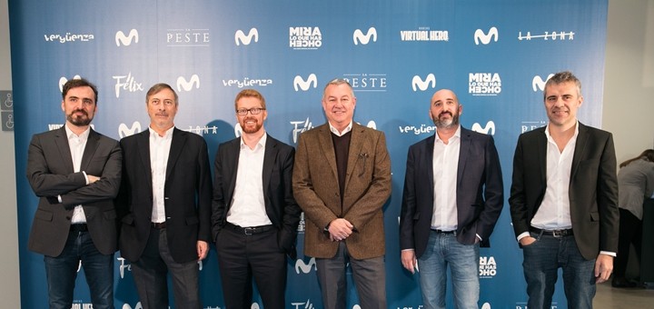 Lanzamiento oficial de Movistar Series en el Espacio Fundación Telefónica de Madrid. Imagen: Telefónica.