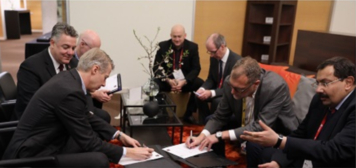 GSMA e Icann firman MoU. Imagen: Icann