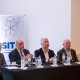 Miguel Fernández (CTO Telecom), Chris Bastian (SCTE), Jorge Salinger (Comcast), Christopher Lammers (CableLabs), Deepak Kanwar (Bell Labs) en SIT 2018. Imagen: Telecom