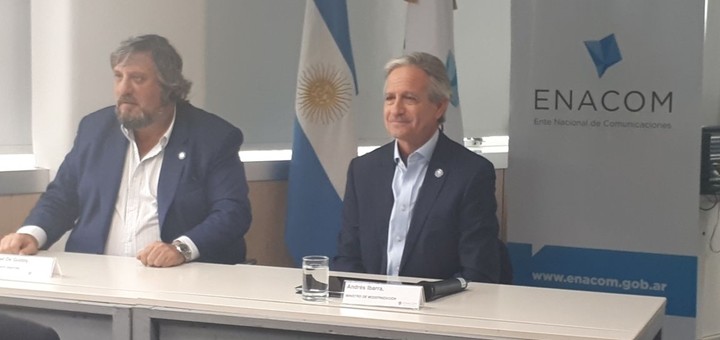 Presentación del portal de datos abiertos de Enacom. Imagen: TeleSemana.com