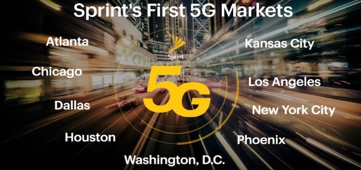 Sprint lanzará 5G en 2,5GHz en 2019, en preparación implementar Massive MIMO para LTE