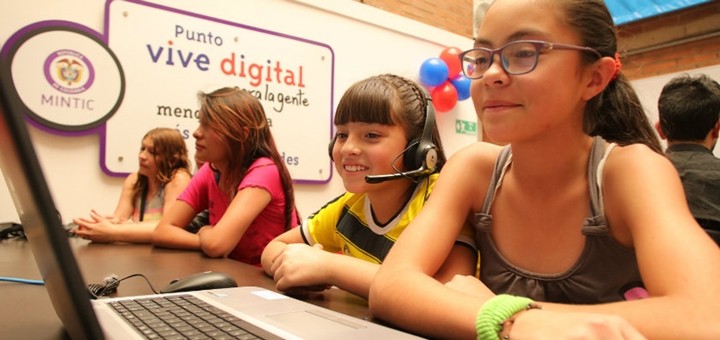 Puntos Vive Digital. Imagen: Ministerio de TIC.