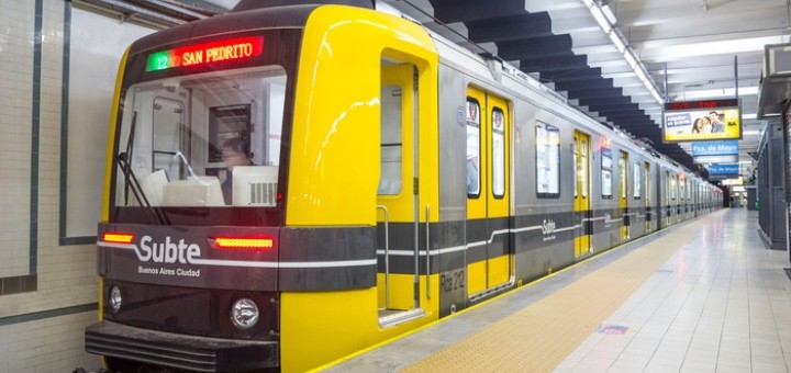 Subte de Buenos Aires. Imagen: Gobierno de la Ciudad.