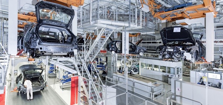 Fábrica de Audi en Ingolstadt. Imagen: Audi