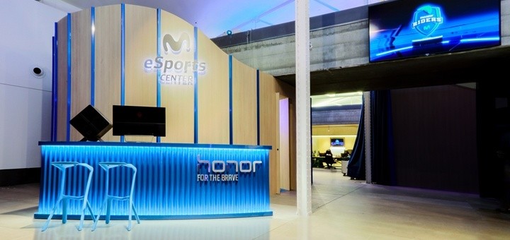 Movistar eSports Center, en Madrid. Imagen: Movistar.