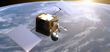 Satélite de OneWeb. Imagen: Arianespace
