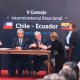 Chile y Ecuador acuerdan cooperación en telecomunicaciones