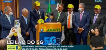 Comenzó la subasta de 5G en Brasil y podría extenderse hasta el 9 de noviembre