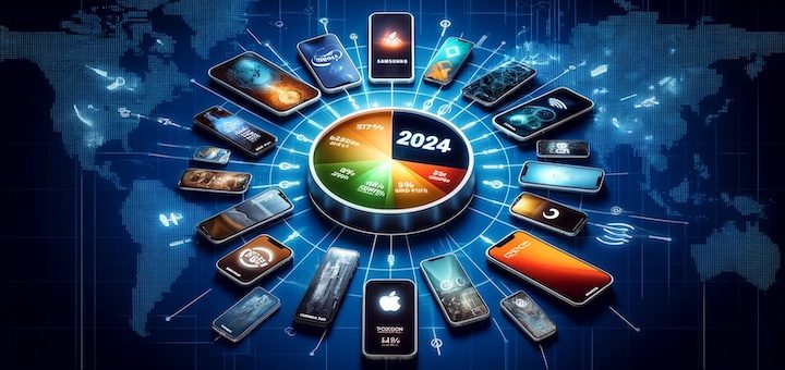Los ventas globales de smartphones alcanzaron 1.240 millones en 2024 impulsados por fabricantes chinos, según IDC