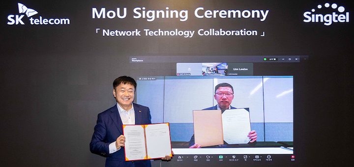 SK Telecom y Singtel se asocian para desarrollar tecnología y soluciones de próxima generación
