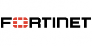 Black and red Fortinet Logo